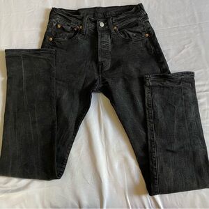 Levi's Men's Black Straight Jeans